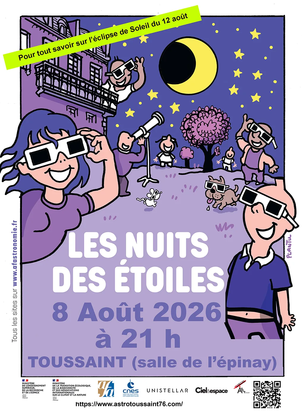 Mes photos lors de la Nuit des étoiles à Toussaint